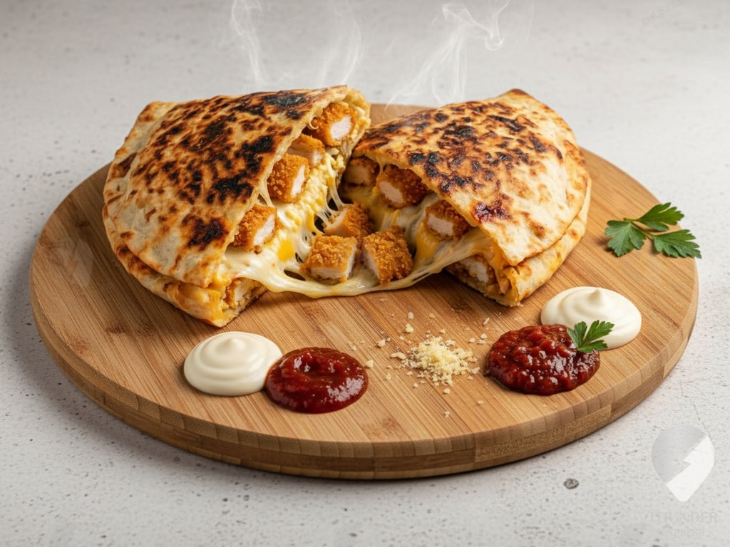 Chapati Escalope Panée